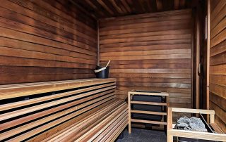Traditional Cedar Sauna