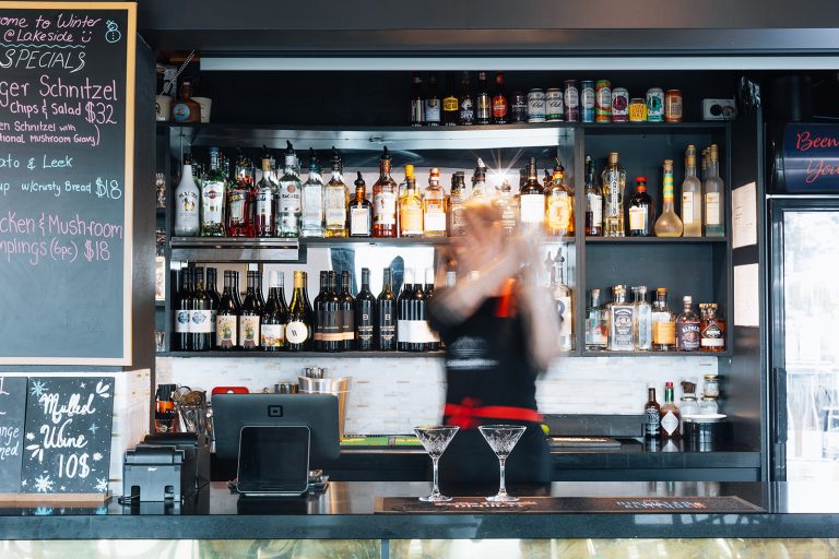 The lodge bar